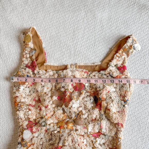 The Dolls House Cindy Dress Embelished Sequin Ocean Seashell Small - Picture 6 of 8